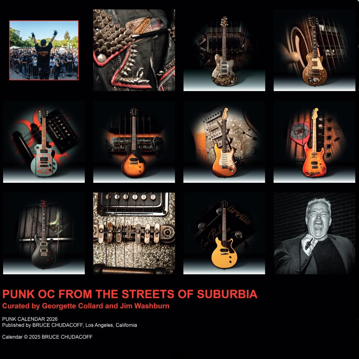 2026 Punk Wall Calendar